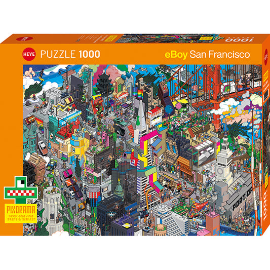 HEYE, Pixorama, San Francisco Quest, 1000 pcs
