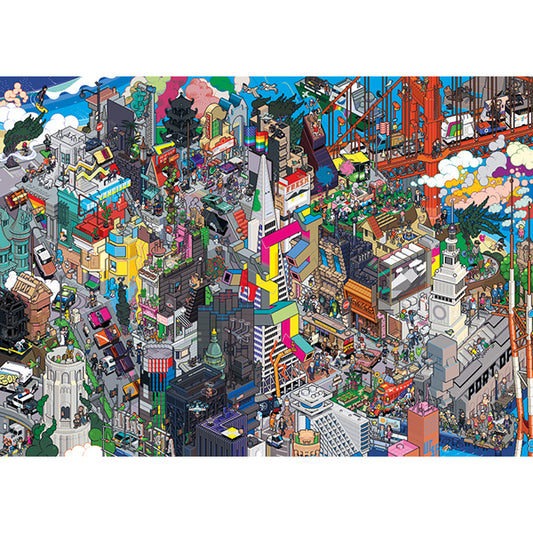 HEYE, Pixorama, San Francisco Quest, 1000 pcs