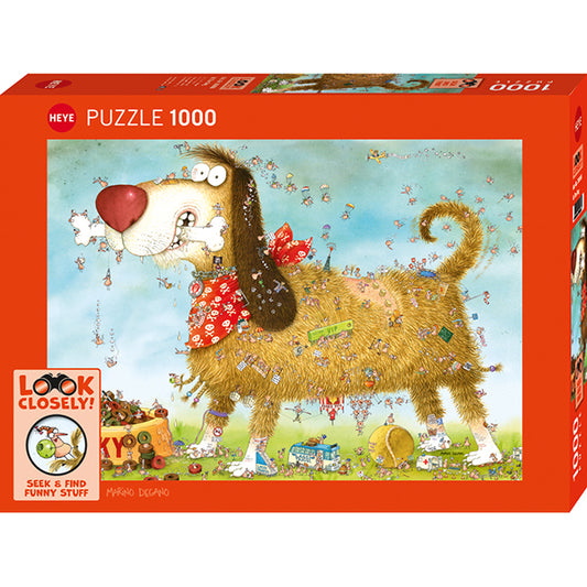 HEYE Look Closely!, At The Dog 1000pcs