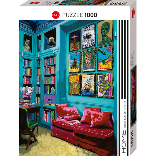 HEYE Home, Room With Red Sofa 1000pcs