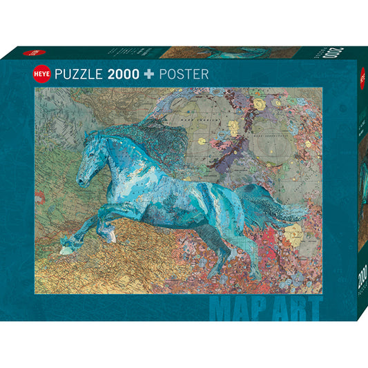 HEYE Map Horse, Map Art 2000pcs