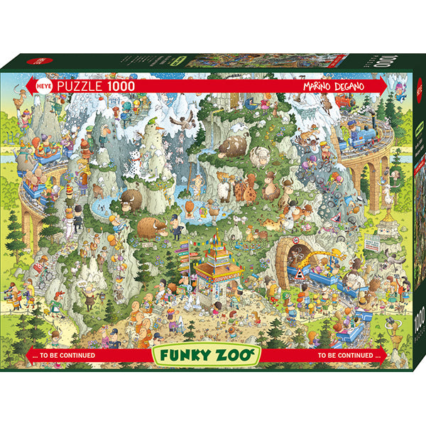 HEYE, Degano, Himalayan Habitat, Funky Zoo, 1000 pcs