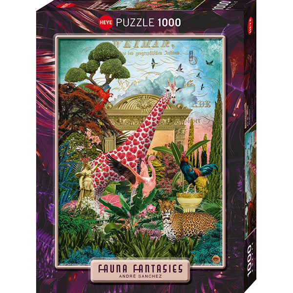 HEYE Giraffolove, Fauna Fantasies 1000pcs