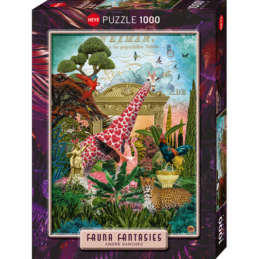 HEYE Giraffolove, Fauna Fantasies 1000pcs