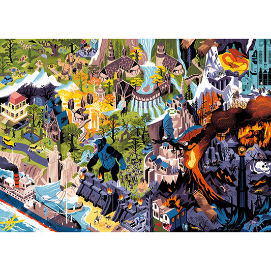 HEYE P. Jackson Films,Movie Masters 1000pcs