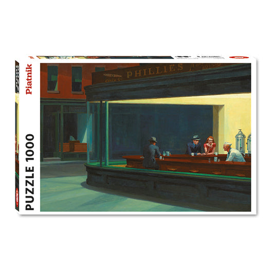 PIATNIK Edward Hopper - Knighthawks 1000 pcs