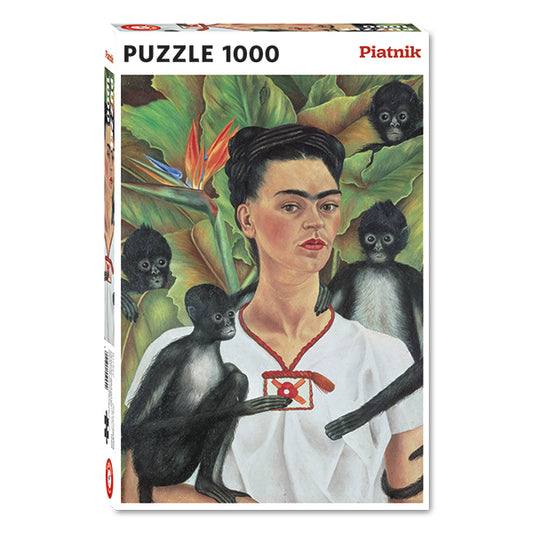 PIATNIK Self-portrait with Monkeys - F. Kahlo 1000pcs