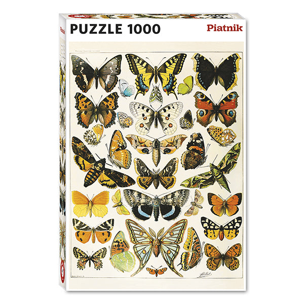 PIATNIK Millot - Butterflies and Moths 1000 PC