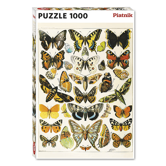 PIATNIK Millot - Butterflies and Moths 1000 PC