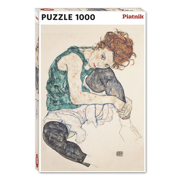 PIATNIK Schiele - Sitting Woman 1000 pcs