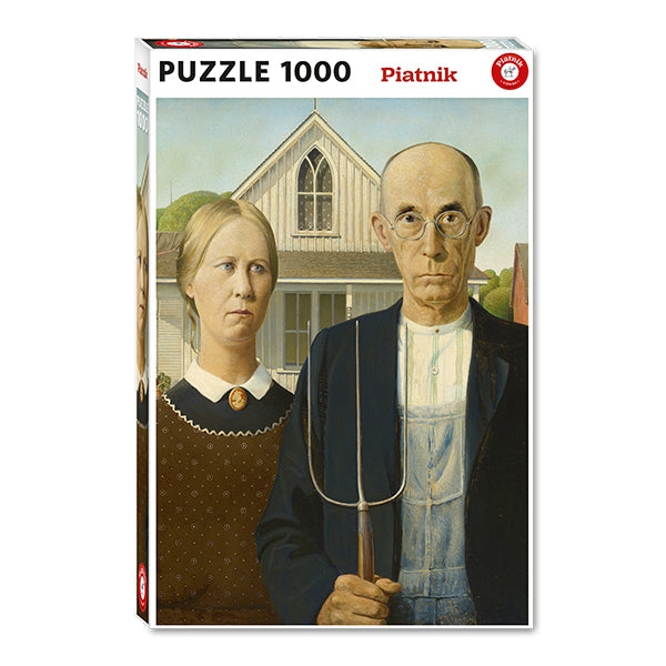 PIATINIK Grant Wood American Gothic 1000pcs