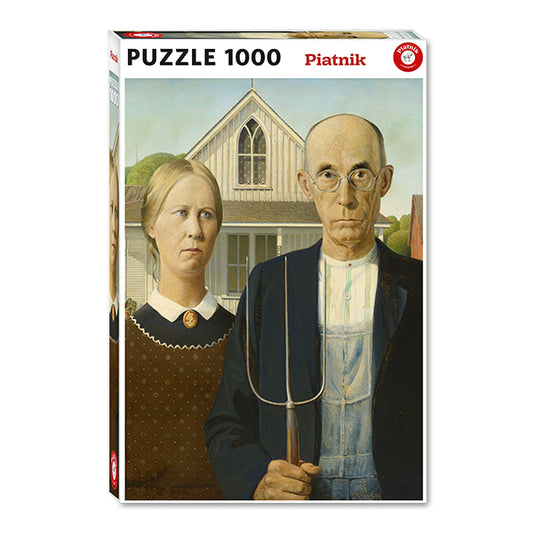 PIATINIK Grant Wood American Gothic 1000pcs