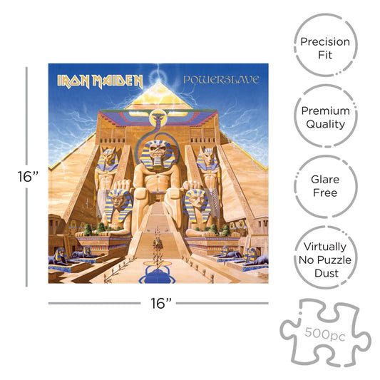 ROCK SAWS Iron Maiden Powerslave (500 Piece Jigsaw Puzzle)