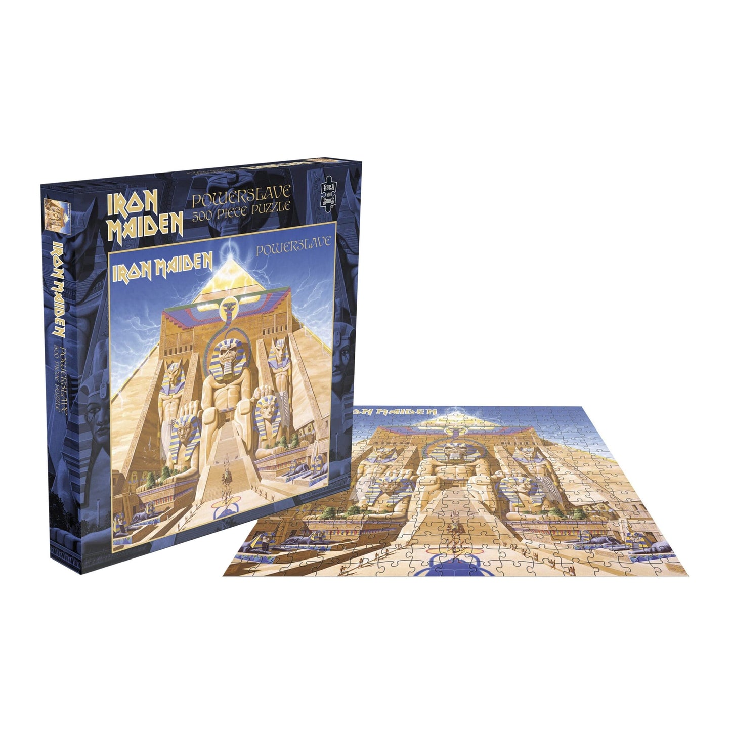 ROCK SAWS Iron Maiden Powerslave (500 Piece Jigsaw Puzzle)