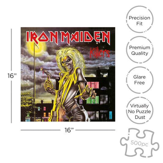 ROCK SAWS Iron Maiden Killers (500 Piece Jigsaw Puzzle)
