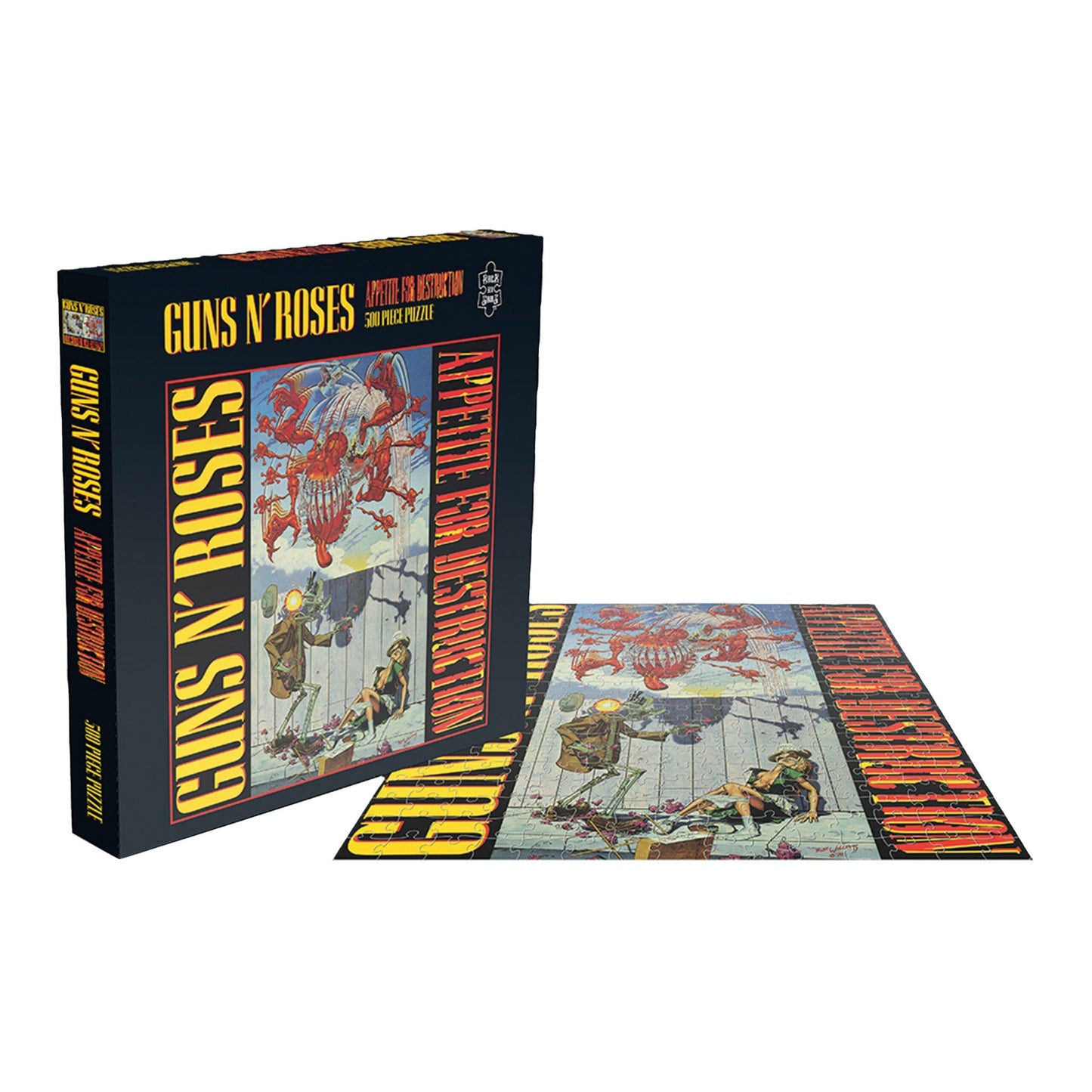 ROCK SAWS Guns N’ Roses Appetite For Destruction 1 (500 Piece Jigsaw Puzzle)