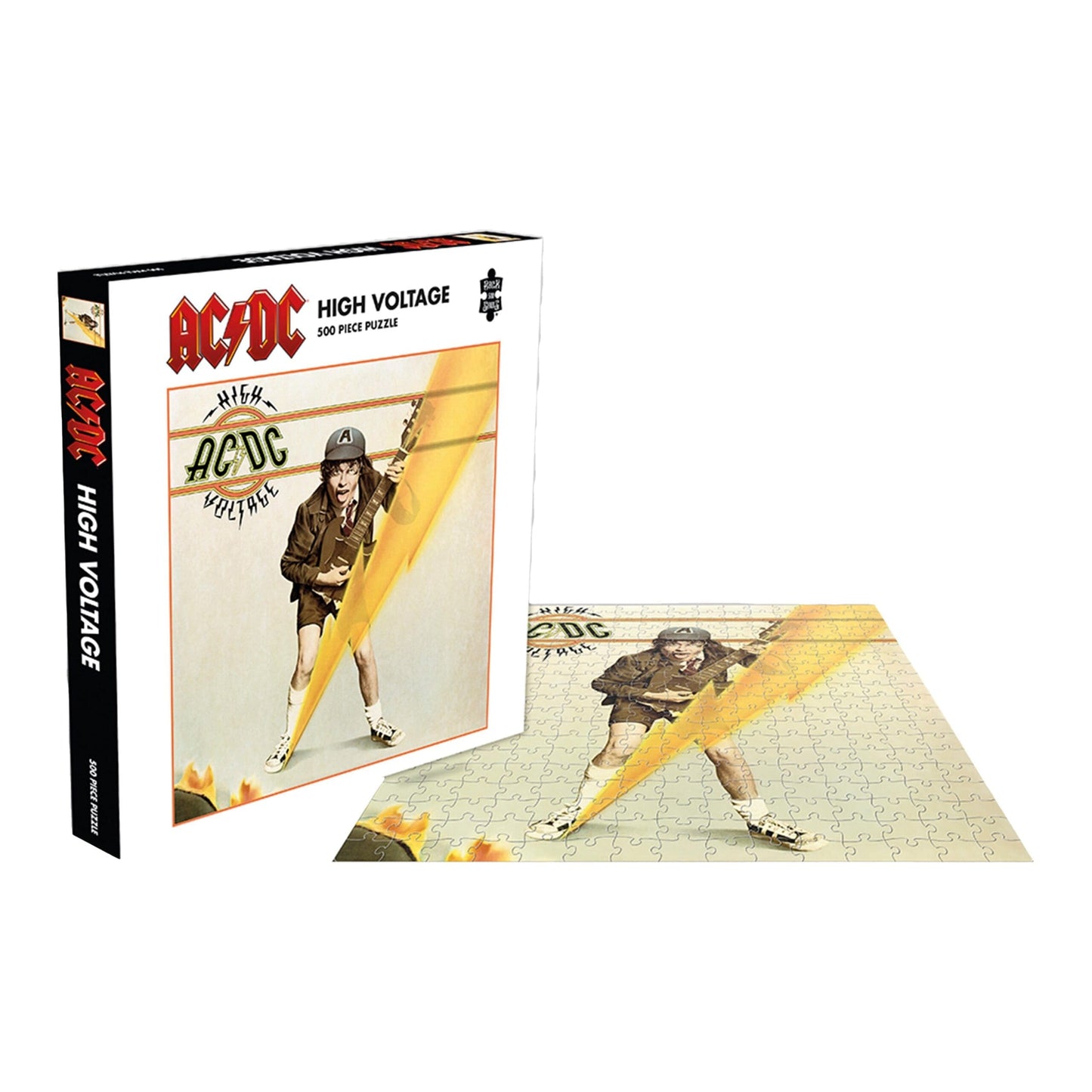 ROCK SAWS AC/DC High Voltage (500 Piece Jigsaw Puzzle)