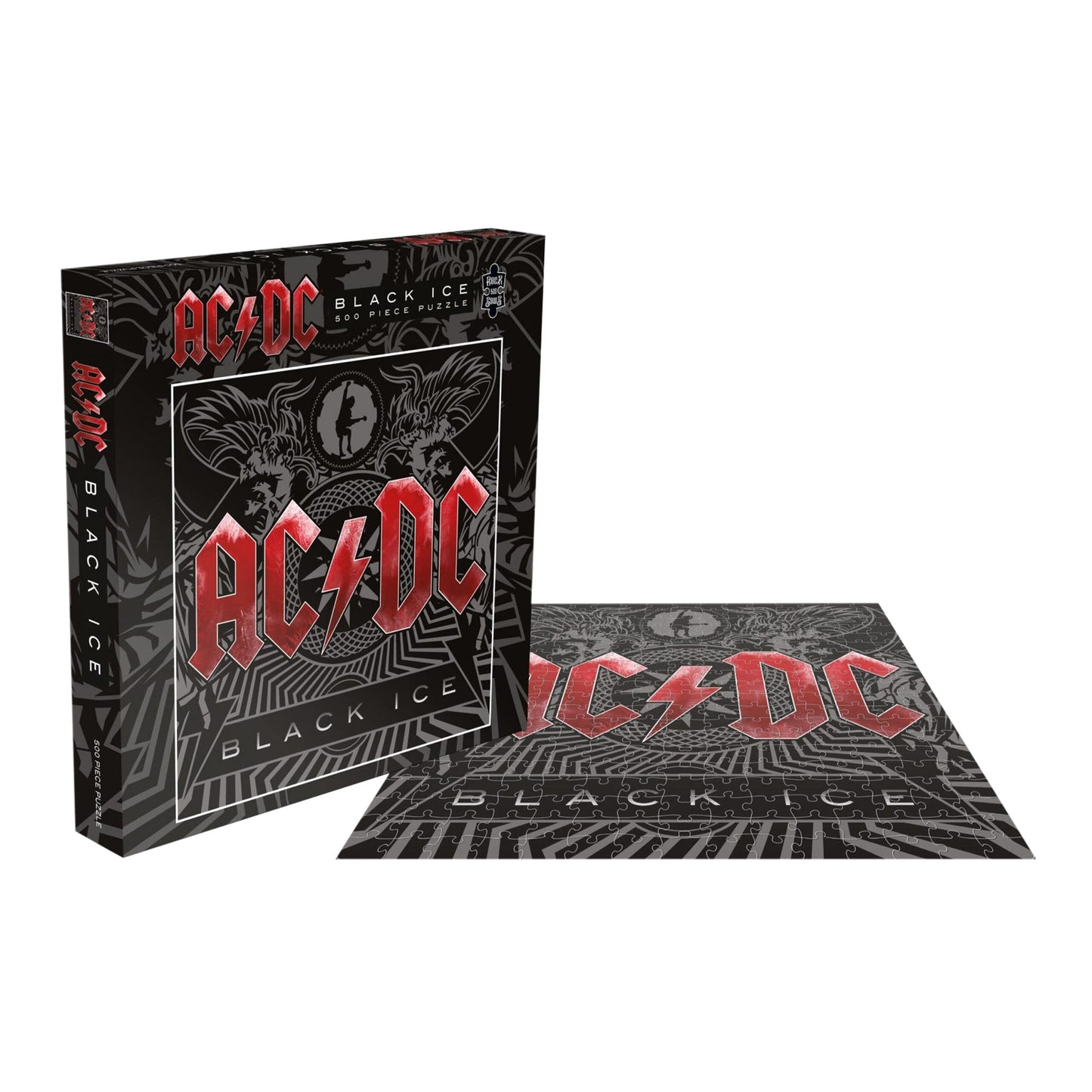 ROCK SAWS AC/DC Black Ice (500 Piece Jigsaw Puzzle)