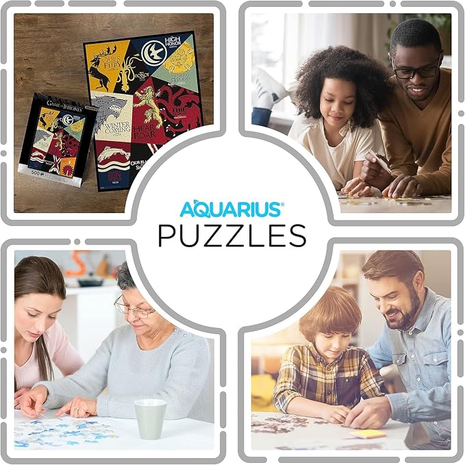AQUARIUS Game of Thrones Motto Puzzle (500 Piece Jigsaw Puzzle)
