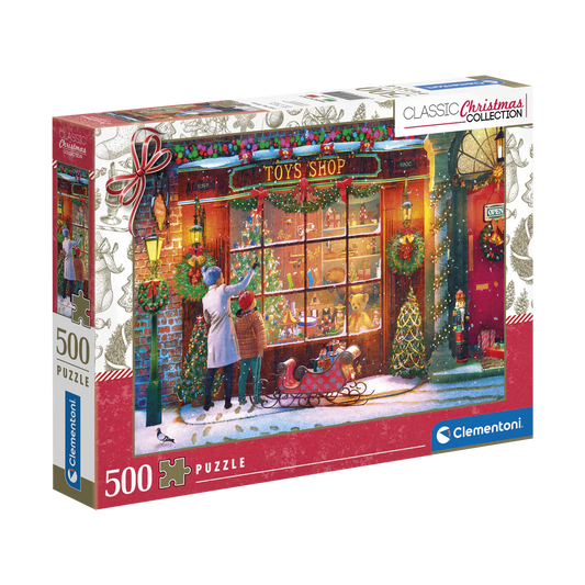 CLEMENTONI OLD TOY SHOP 500 PCS 81496