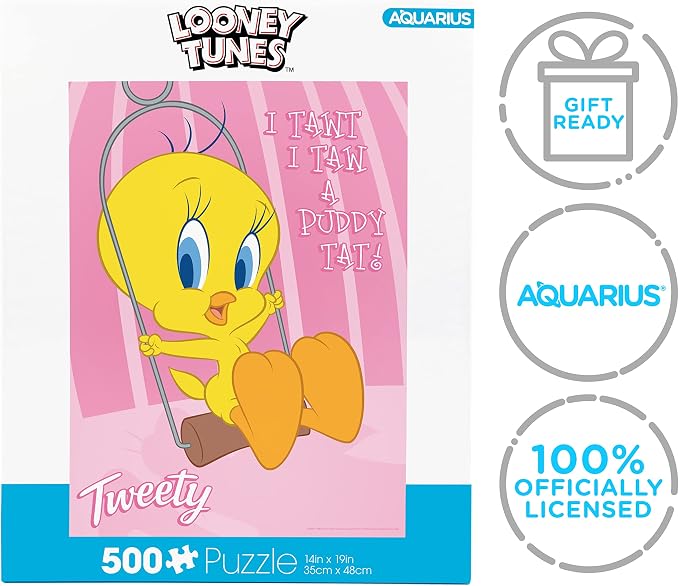AQUARIUS Looney Tunes Tweety Puzzle (500 Piece Jigsaw Puzzle)