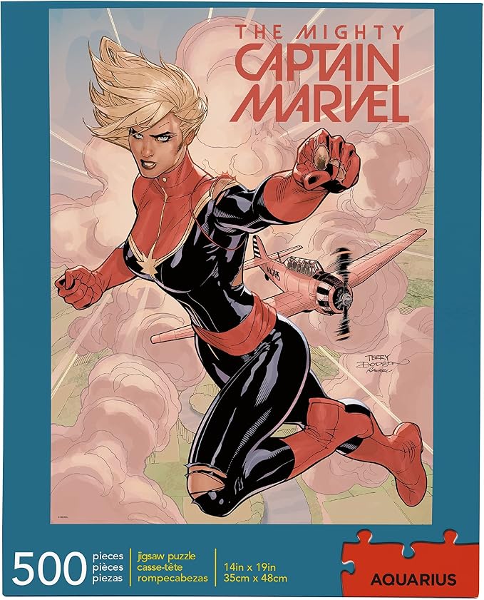 AQUARIUS Marvel Captain Marvel Cover 500 pc Puzzle