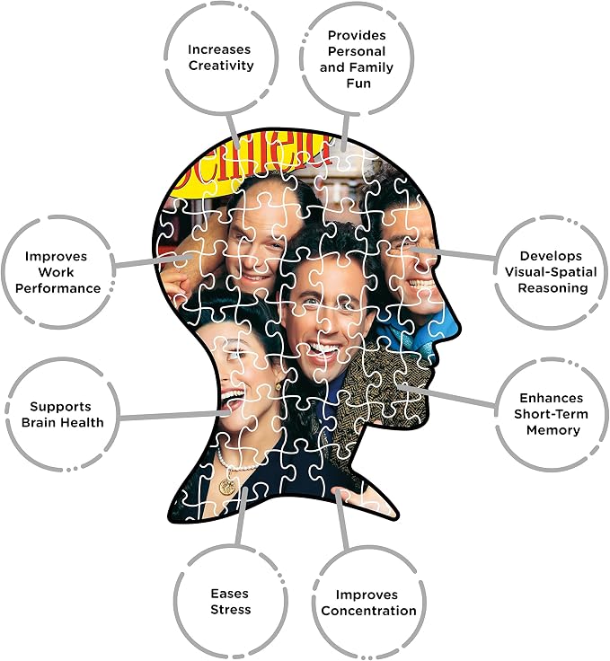 AQUARIUS Seinfeld Group Puzzle (500 Piece Jigsaw Puzzle)