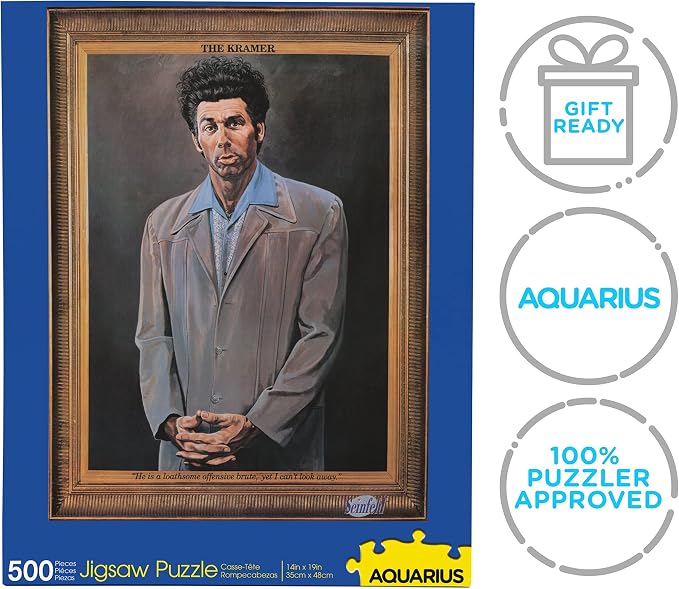 AQUARIUS Seinfeld Kramer Puzzle (500 Piece Jigsaw Puzzle)