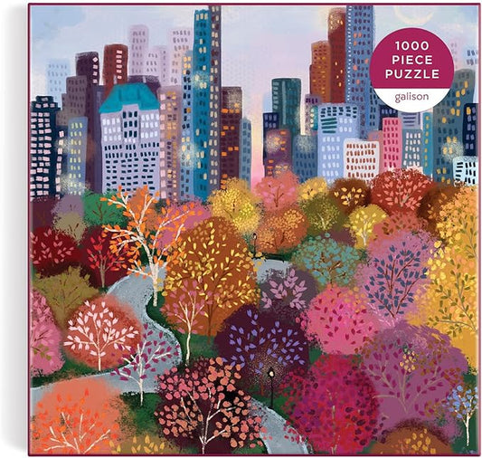 GALISON Parkside View 1000 Pc Puzzle In a Square Box