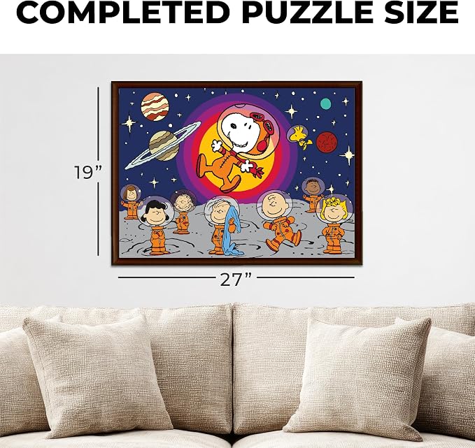 AQUARIUS Peanuts Artemis 1000 Piece Jigsaw Puzzle (8×8 Box)