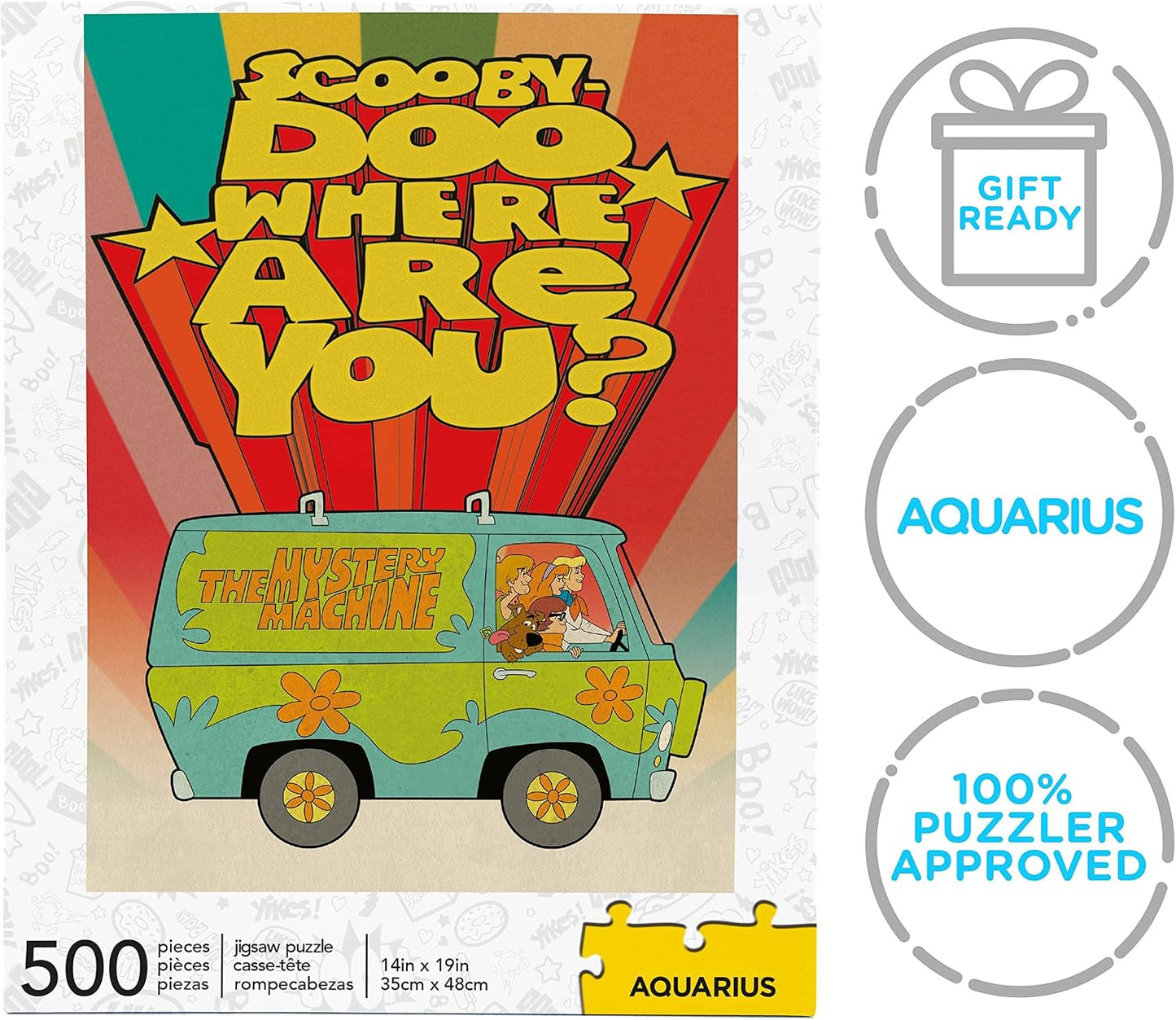 AQUARIUS Scooby Doo Where are You 500pc Puzzle