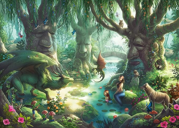 RAVENSBURGER Escape Puzzle Kids: Whispering Woods 368 pc Puzzle