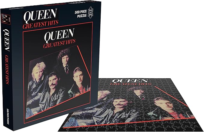 ROCK SAWS Queen Greatest Hits (500 Piece Jigsaw Puzzle)