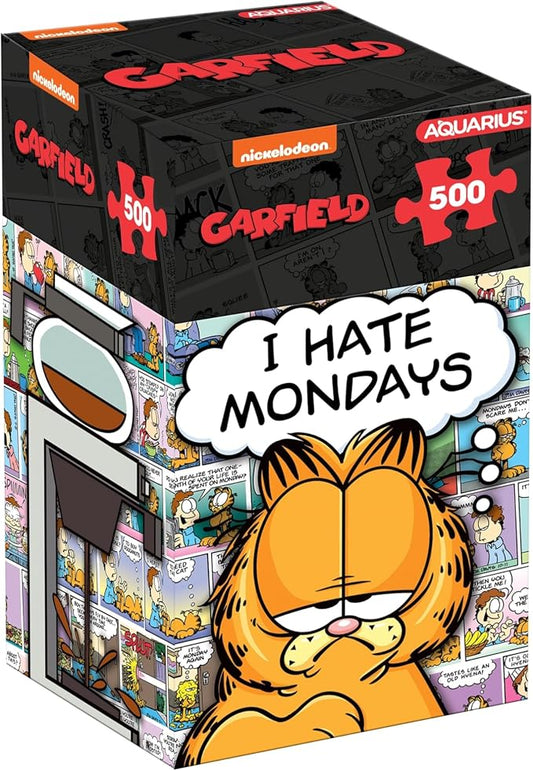 AQUARIUS Garfield I Hate Mondays 500 Piece Jigsaw Puzzle (Vertical Box)