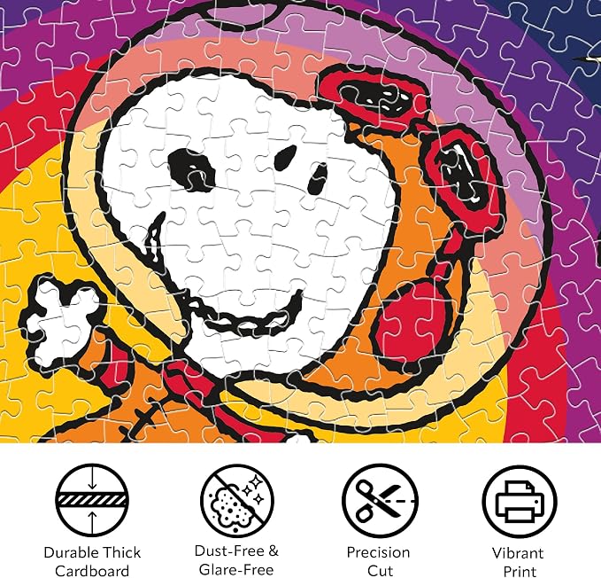 AQUARIUS Peanuts Artemis 1000 Piece Jigsaw Puzzle (8×8 Box)
