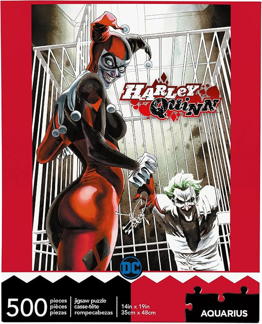 AQUARIUS Harley Quinn and The Joker 500 pc Puzzle