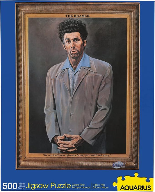 AQUARIUS Seinfeld Kramer Puzzle (500 Piece Jigsaw Puzzle)