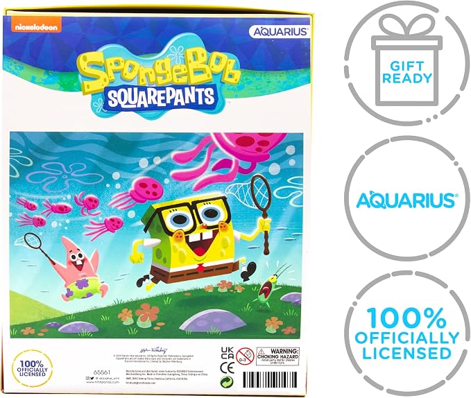 AQUARIUS SpongeBob SquarePants 1000 Piece Jigsaw Puzzle (Premium Box)