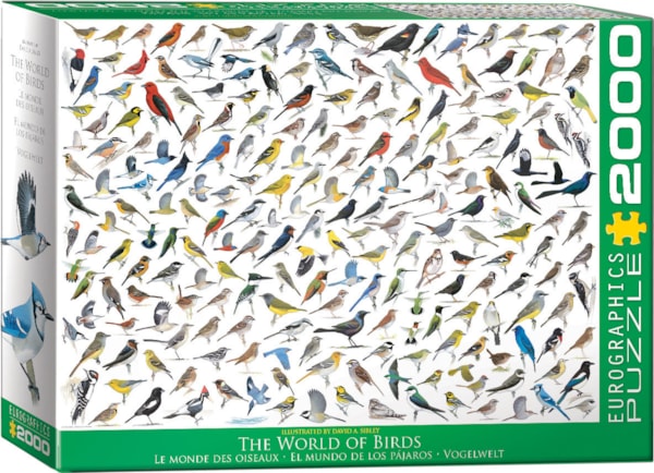 Eurographics, The World of Birds by David Sibley 2000-Piece Puzzle