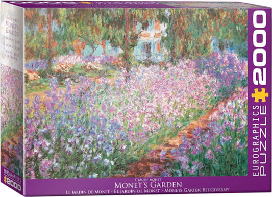 EUROGRAPHICS Monet's Garden by Claude Monet 2000-Piece Puzzle