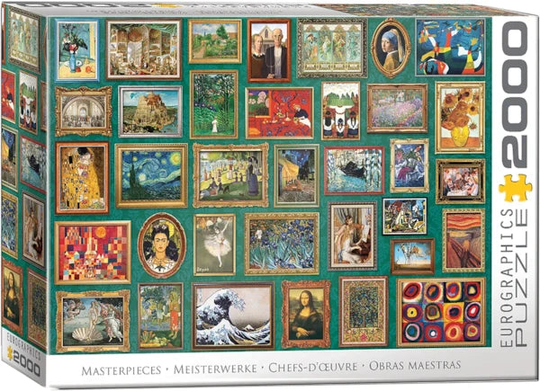 Eurographics, Masterpieces, 2000-piece Puzzle.