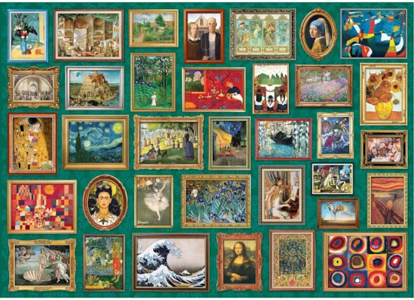 Eurographics, Masterpieces, 2000-piece Puzzle.