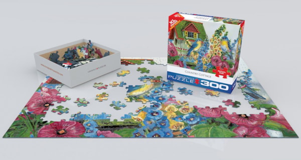 Eurographics Country Cottage  XL Oversize 300 pieces Puzzle