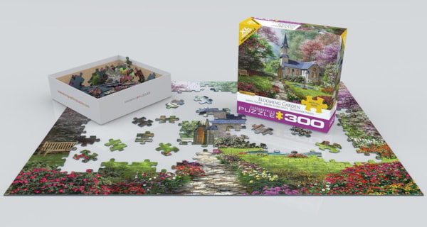 Eurographics Blooming Garden  XL Oversize 300 pieces Puzzle
