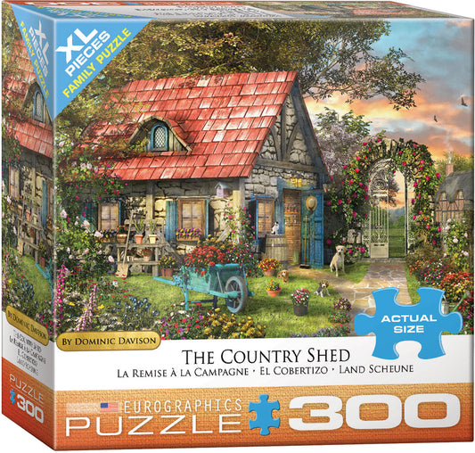 Eurographics The Country Shed  XL Oversize 300 pieces Puzzle