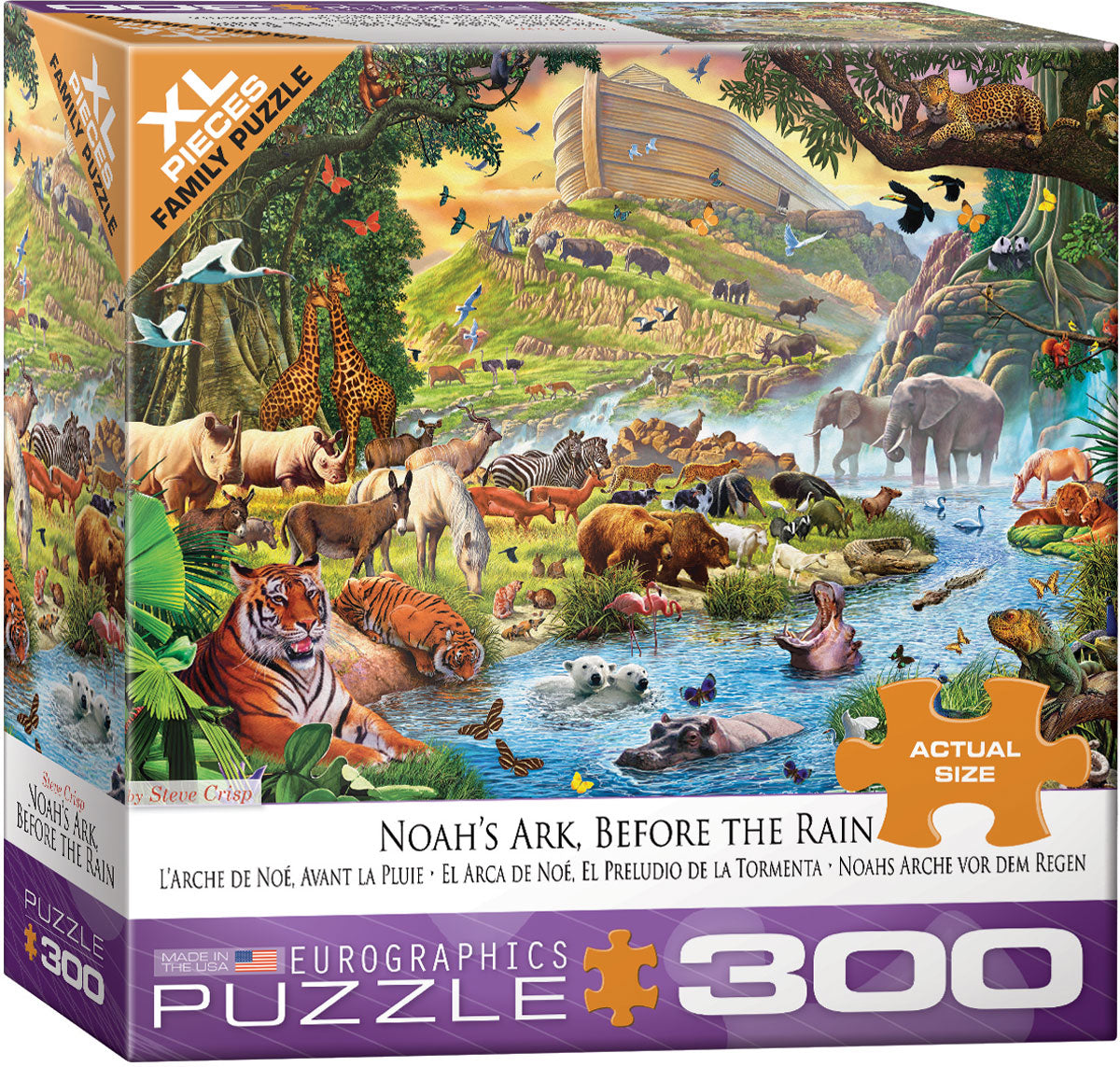 Eurographics Noah's Ark Before the Rain  XL Oversize 300 pieces Puzzle