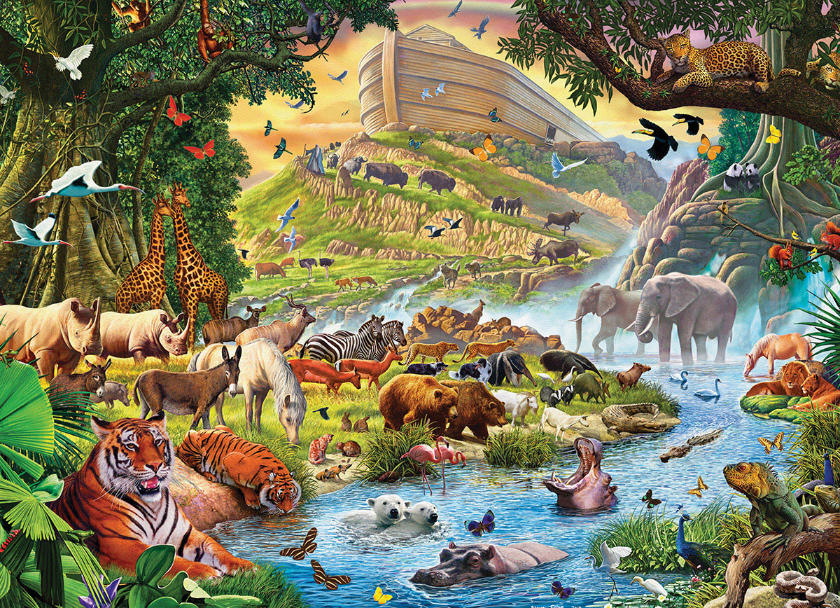 Eurographics Noah's Ark Before the Rain  XL Oversize 300 pieces Puzzle