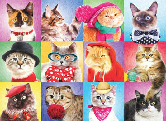 Eurographics Silly Cats  XL Oversize 300 Pieces Puzzle