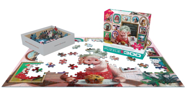 Eurographics Delicious Goodies XL Oversize 300 Pieces Puzzle.
