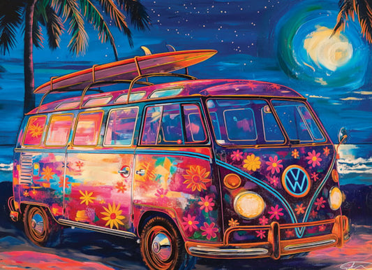 Eurographics VW Beach Fun  XL Oversize 300 pieces Puzzle.